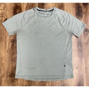 On Cloud Focus-T Shirt Moss Green Athletic Running Men's S